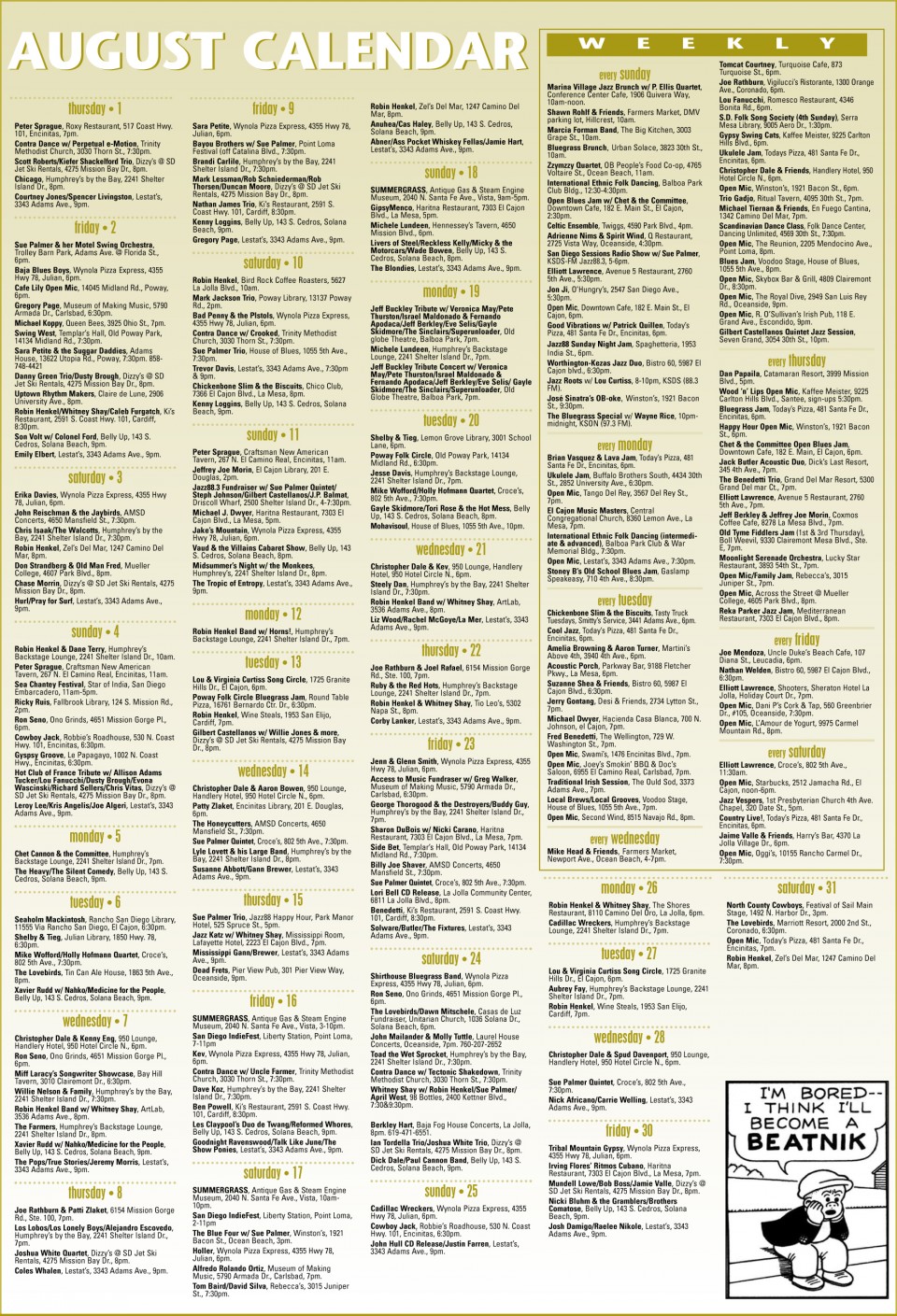 calendar for web