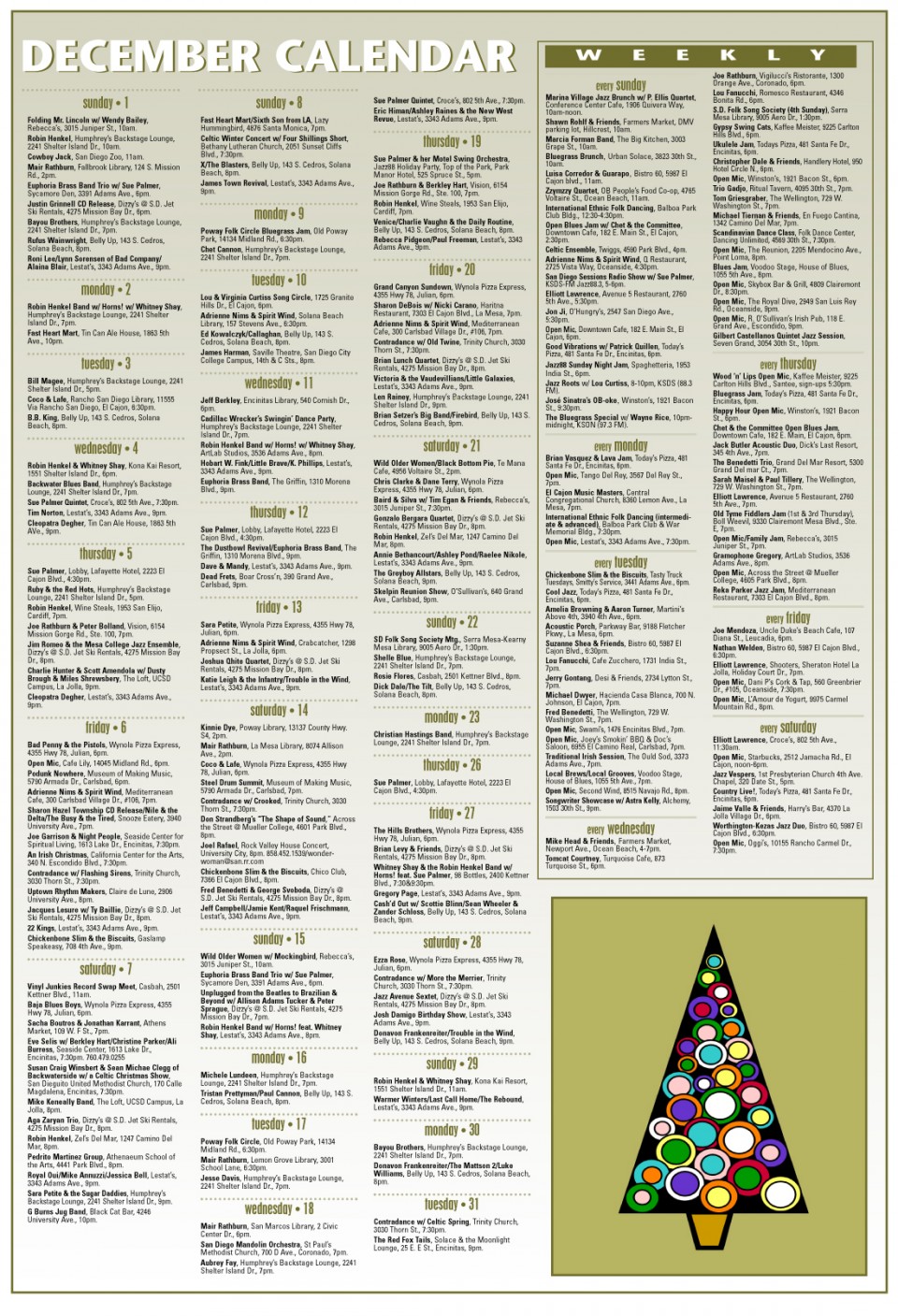 December 2013 Calendar