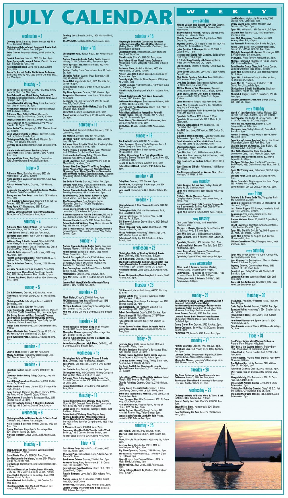 July 2015 Calendar