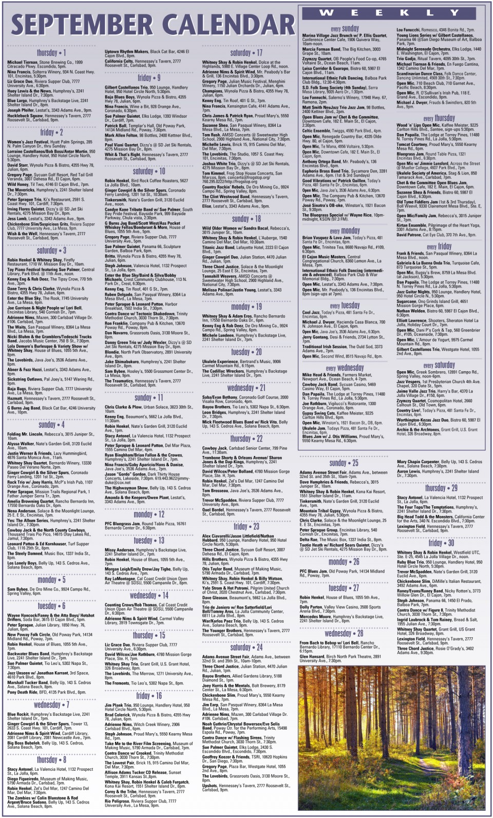 calendar for web