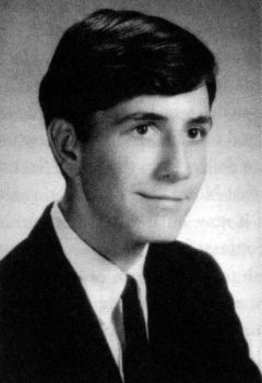 Lester Bangs’ high school yearbook photo, 1966