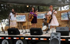 Trio at the Ramona Bluegrass Festival last month. Photo by Dennis Andersen.