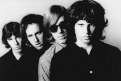 The Doors in their heyday (left to right): John Densmore, Robby Krieger, Manzarek, Jim Morrison