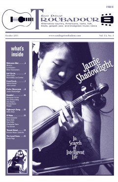 Jamie Shadowlight Troubadour cover photo by Dennis Andersen