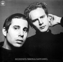 Cover of Simon & Garfunkel's popular album, Bookends, from 1968