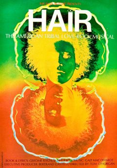Poster of the rock musical, Hair
